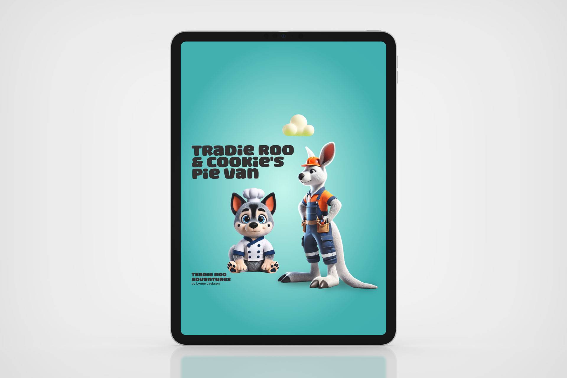 Tradie Roo and Cookie's Pie Van iBook