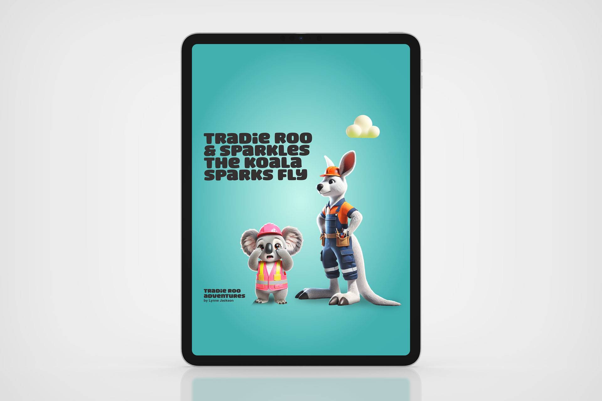 Tradie Roo and Sparkles the Koala Sparks Fly ibook
