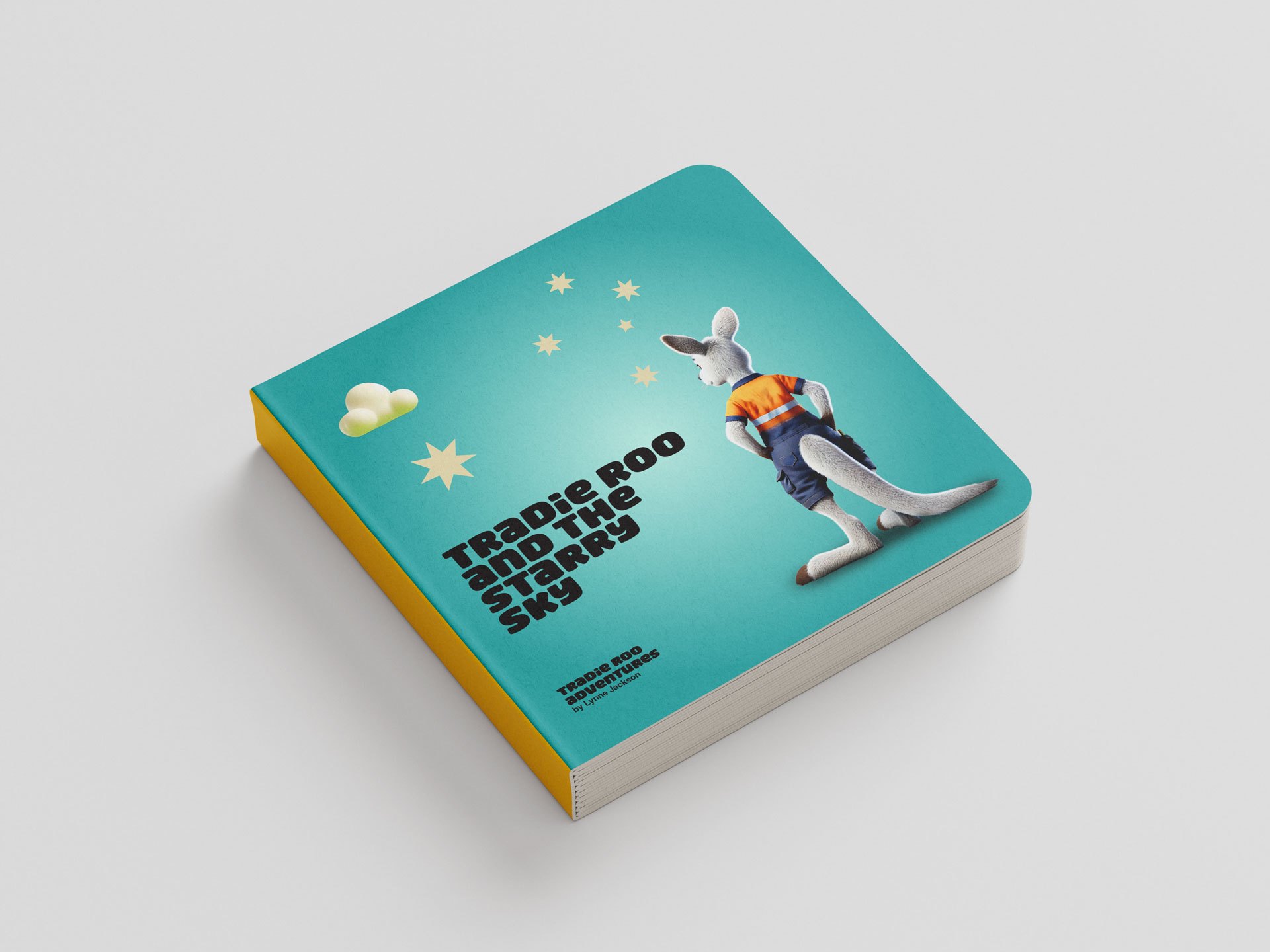 Tradie Roo and the Starry Sky Hard Backed Book