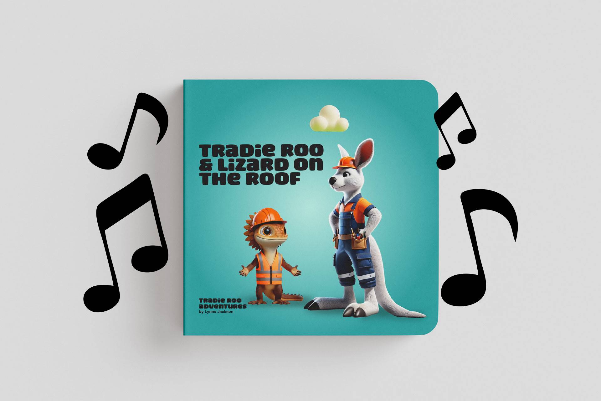 Tradie Roo and Lizard On the Roof Audio Book