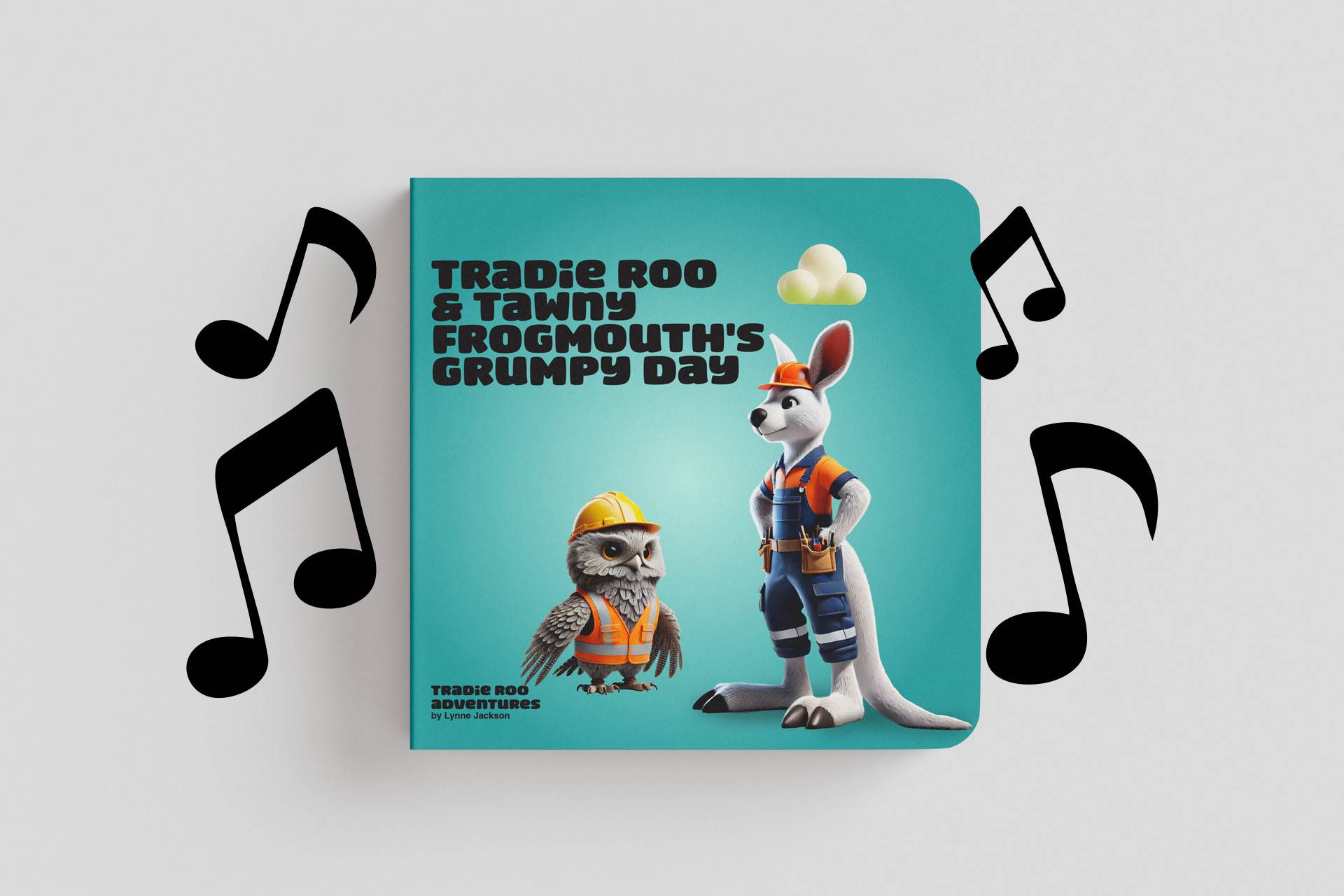 Tradie Roo and Tawny Frogmouth's Grumpy Day Audio Book