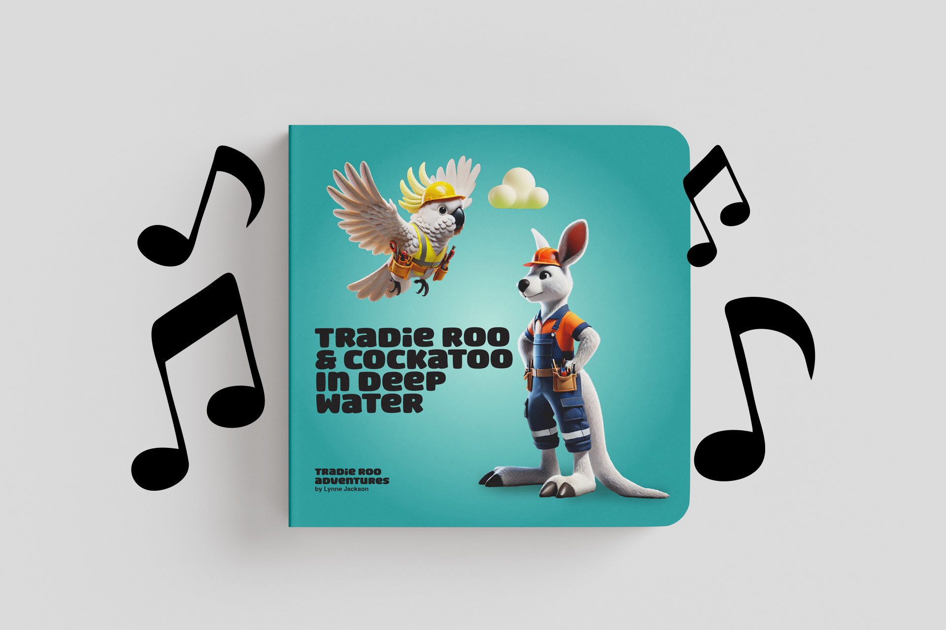 Tradie Roo and Cockatoo In Deep Water Audio Book