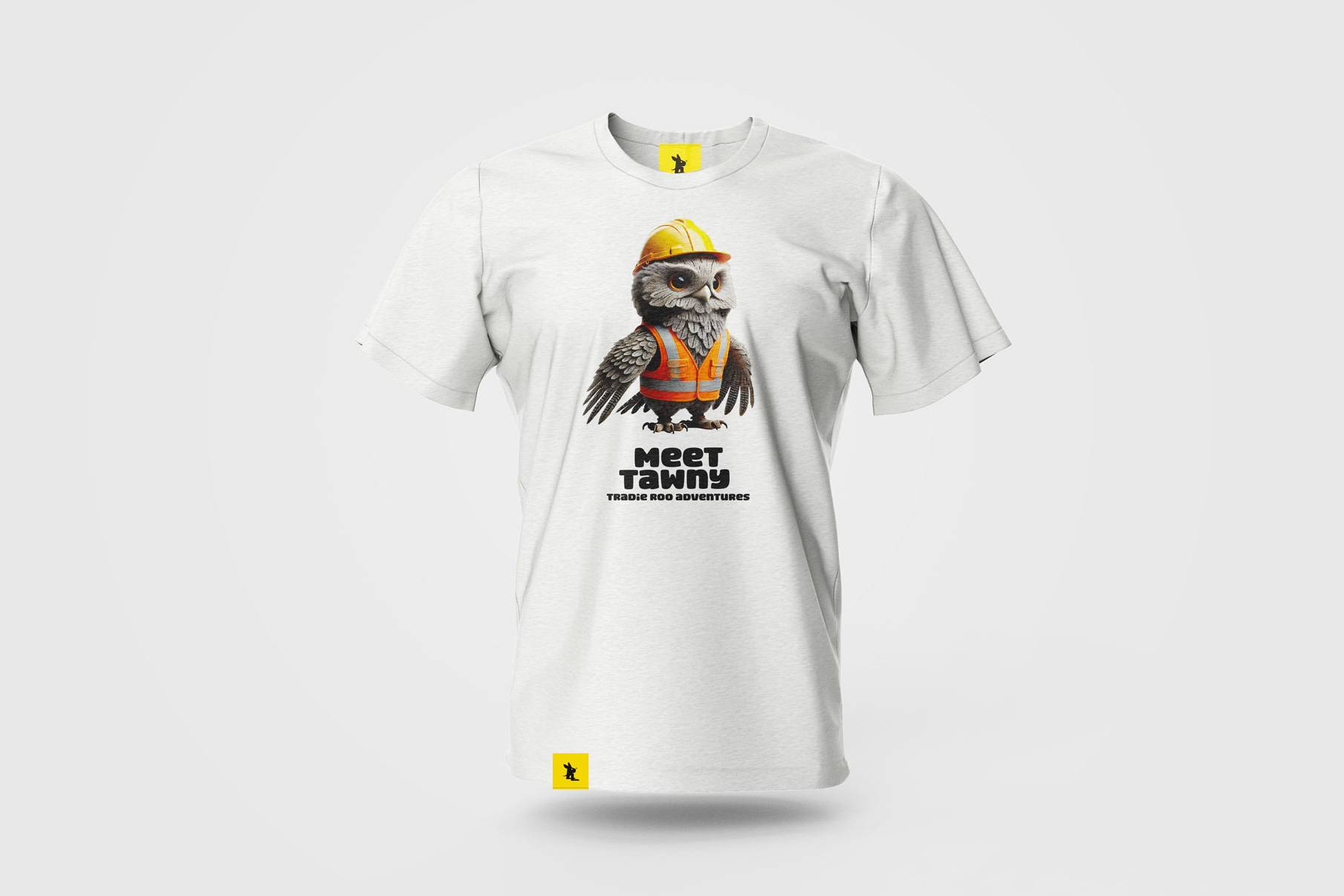 Tradie Roo Tawny Owl T-Shirt