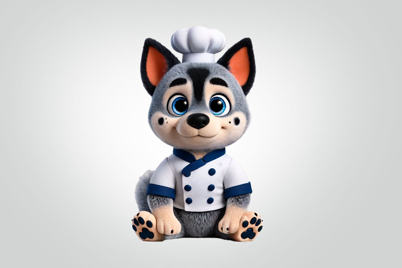 Cookie Blue Heeler Dog Pie Truck Owner