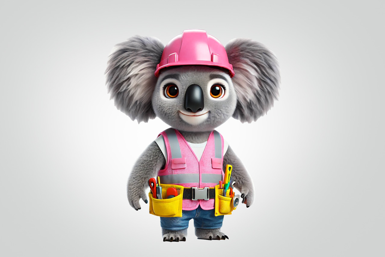 Koala the Electrician – Sparkles from Tradie Roo