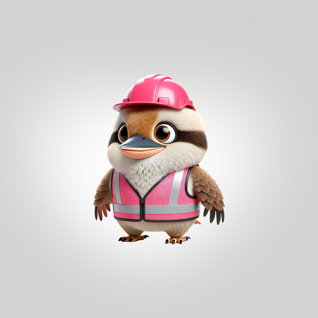 Kookaburra the Surveyor – Laughing Mate from Tradie Roo