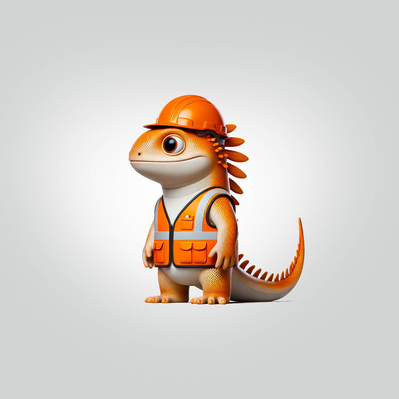 Bruce the Lizard - Tradie Roo Adventures